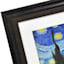 Glass Framed Starry Night Print Wall Art, 28x22
