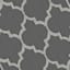 Chai Tea Geometric Charcoal & White Lattice Accent Rug, 3x4