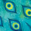 3-Pack Peacock Scented Sachet