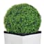 Topiary Ball in Grey Pot, 34"