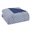 8-Piece Casey Navy Essential Comforter Set, Twin