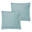 8-Piece Jenna Aqua Lattice Essential Comforter Set, Full