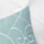 8-Piece Jenna Aqua Lattice Essential Comforter Set, Full