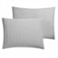 Tiny Dreamers Harbor Mist Grey Seersucker Comforter Set, Twin