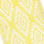 Yellow Plastic Outdoor Accent Rug, 2x4