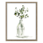 Honeybloom Glass Framed Floral Print Wall Art, 17x21