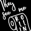 They See Me Rollin Bathroom Wall Decor, 16"