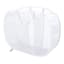 3-Compartment Sanitized Mesh Pop Up Laundry Sorter Hamper with Handles