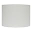 White Drum Medium Table Lamp Shade, 14x14x10