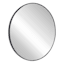 Black Round Wall Mirror, 30"