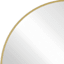 Gold Round Wall Mirror, 30"