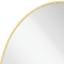 Gold Oval Wall Mirror, 24x32