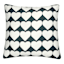 Glambition Black & White Heart Throw Pillow, 18"