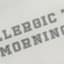 Smart Restart Allergic To Mornings Throw Pillow, 18"