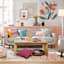 Crosby St. Hadley Tufted Back Sofa, Taupe