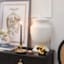 Providence White Ceramic Ginger Jar, 17.7"