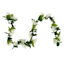 Cream Lilac Floral Garland, 72"
