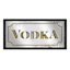 Vodka Printed On Mirror Wall Sign, 10x20