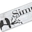 Simply Blessed Textured Wooden Wall Sign, 6x36