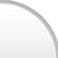 Framed Thin Round Wall Mirror, 15"