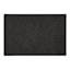 Black Waffle Impressions Doormat, 24x36
