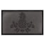 Pineapple Damask Doormat, 18x30