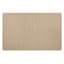 Beige Micro Lopo Striped Kitchen Mat, 23x36