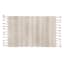 Ivory Moroccan High-Low Accent Rug, 2x3