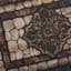Graceful Stone Recycled Rubber Doormat, 23x35