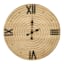 Ty Pennington Wooden Round Wall Clock, 24"