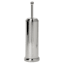 Ridged Chrome Metal Toilet Bowl Brush