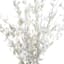Found & Fable White Willow in Silver Pot, 25"