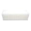 Crosby St. White Unscented Bubble Bar Candle, 3x3x8