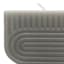 Crosby St. Grey Unscented Modern Wavy Pillar Candle, 3x8