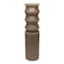Crosby St. Brown Unscented Totem Pillar Candle, 2x8