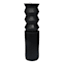 Crosby St. Black Unscented Totem Pillar Candle, 2x8