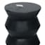 Crosby St. Black Unscented Totem Pillar Candle, 2x8