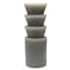 Crosby St. Grey Unscented Totem Pillar Candle, 2x6