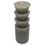 Crosby St. Grey Unscented Totem Pillar Candle, 2x6
