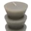 Crosby St. Grey Unscented Totem Pillar Candle, 2x6