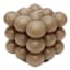 Crosby St. Brown Unscented Bubble Candle, 3"