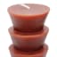 Crosby St. Red Unscented Totem Pillar Candle, 2x6