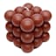 Crosby St. Red Unscented Bubble Candle, 3"