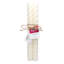 Willow Crossley 2-Pack White Twisted Taper Candles, 10"