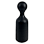 Crosby St. Black Abstract Bottle Table Decor, 9"