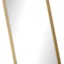 Gold Basic Leaner Mirror, 14x50