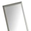 White Ornate Leaner Mirror, 14x50