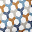 8-Piece Elle Multicolor Lattice Design Essential Comforter Set, Full