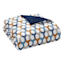 8-Piece Elle Multicolor Lattice Design Essential Comforter Set, Queen