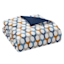 8-Piece Elle Multicolor Lattice Design Essential Comforter Set, King
